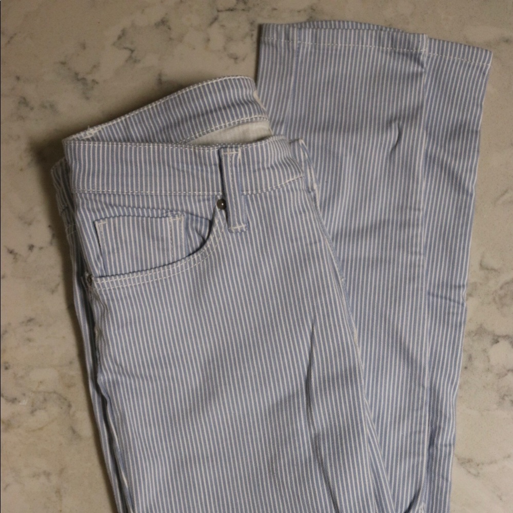 H&M Seersucker Jeans